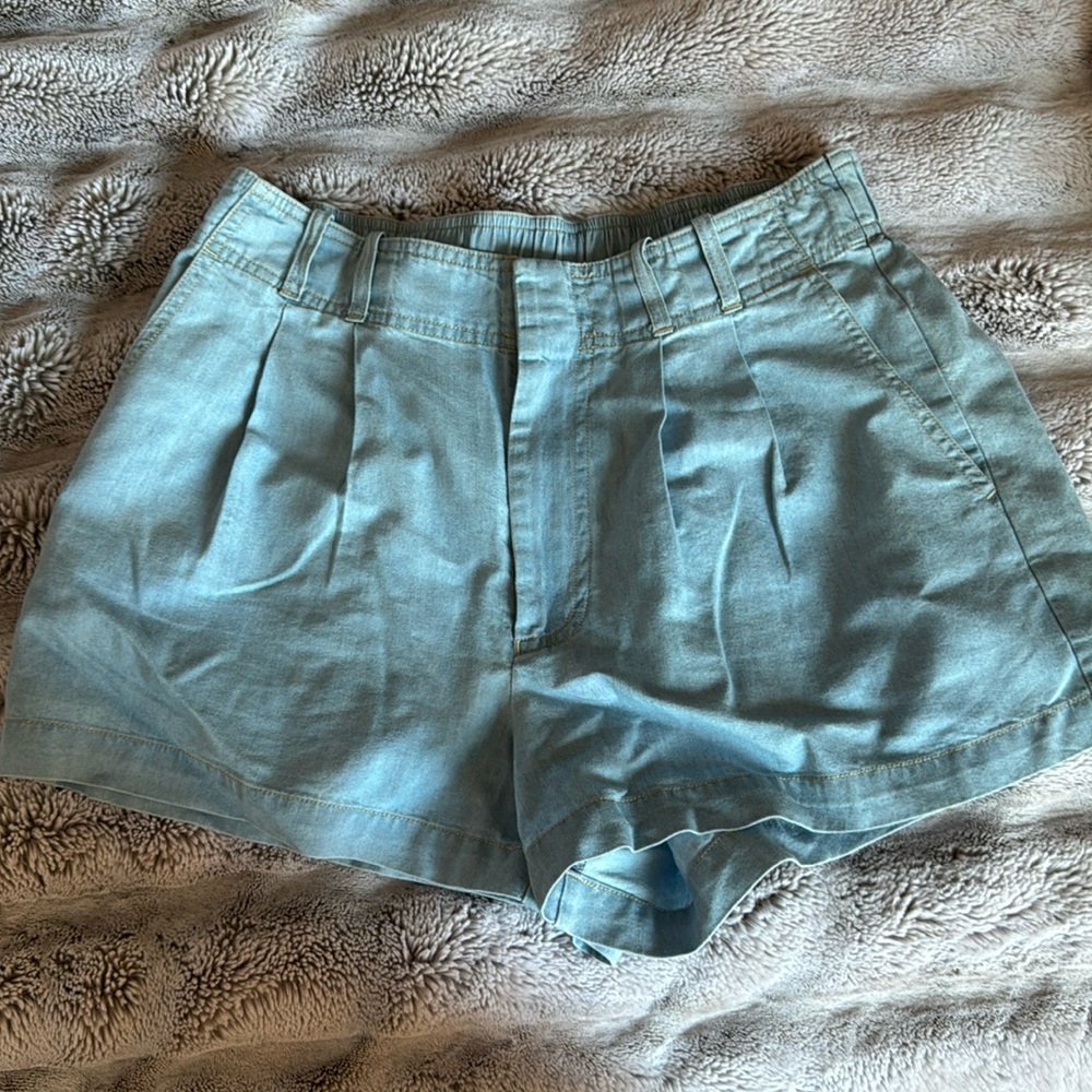 Z supplf denim Farah chambray shorts size small